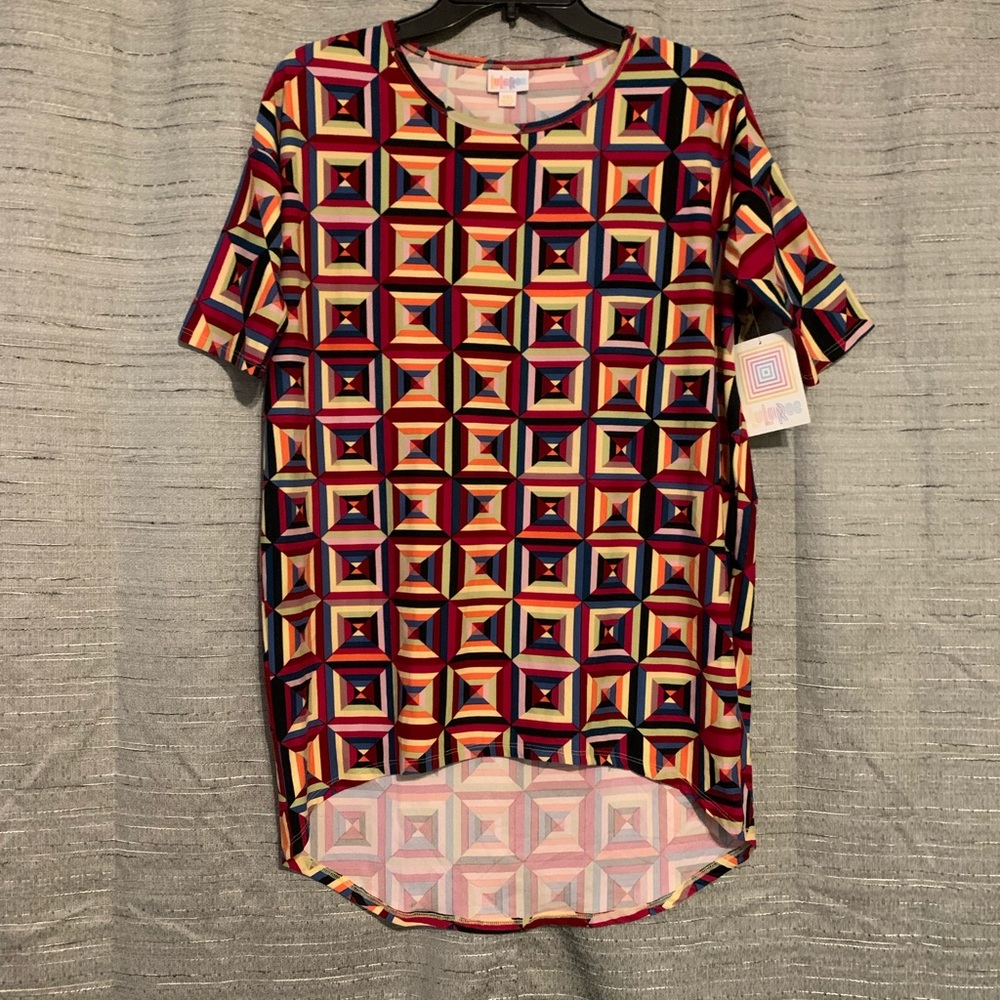 Lularoe Irma NWT XXS 2XS blouse shirt top